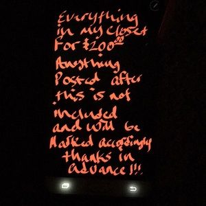 Everything for one price💵